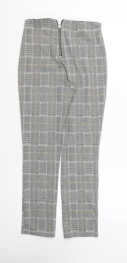 Womens UK Size S H&M Regular Fit  Grey Trousers