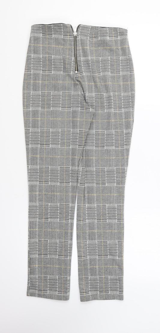 Womens UK Size S H&M Regular Fit  Grey Trousers