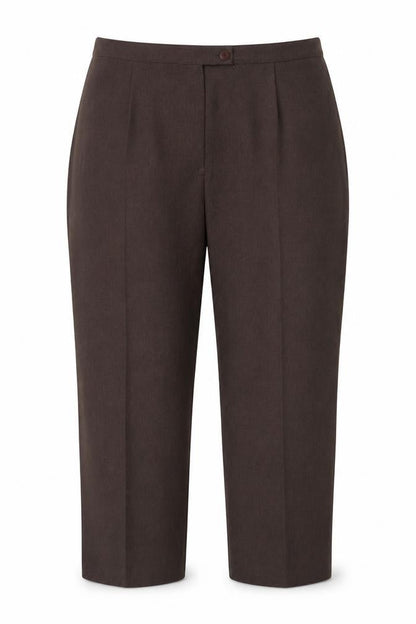 Womens UK Size 18 Berkertex Regular Fit  Brown Trousers