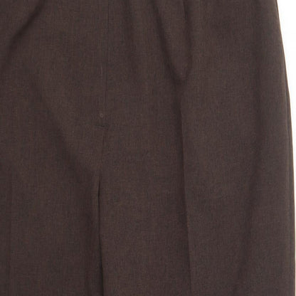 Womens UK Size 18 Berkertex Regular Fit  Brown Trousers