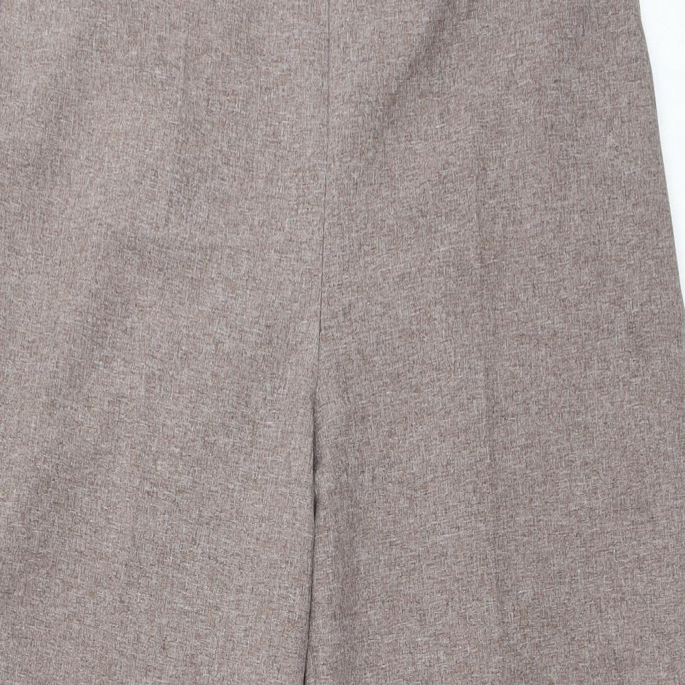 Womens UK Size 18 Emma Collction Regular Fit  Brown Trousers