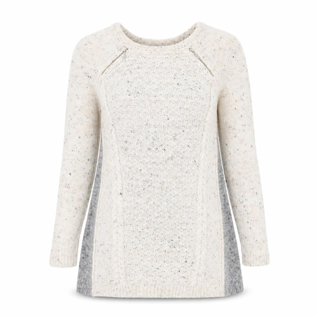 Womens UK Size 8 Marks and Spencer Grey Pullover Jumper