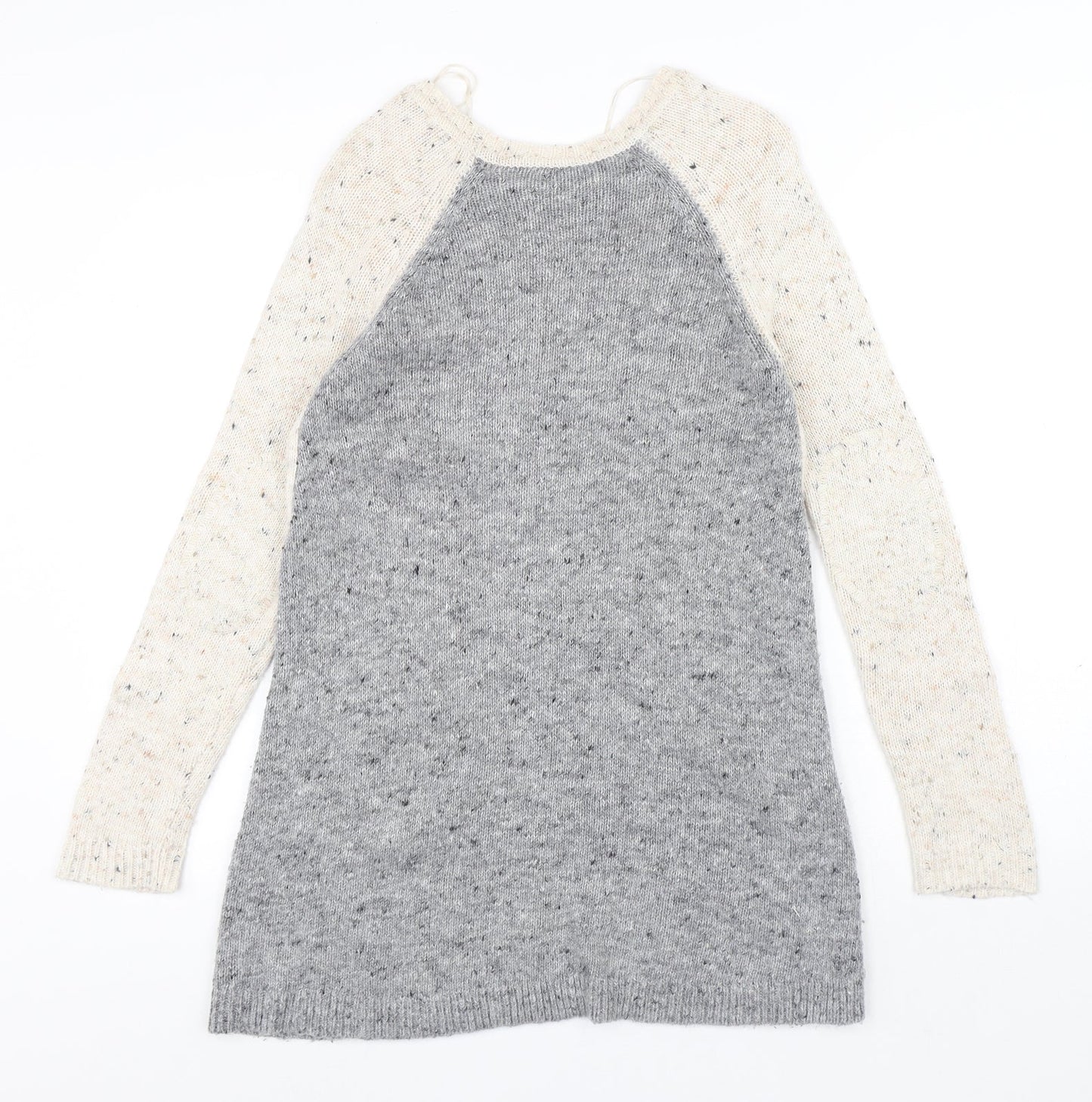 Womens UK Size 8 Marks and Spencer Grey Pullover Jumper
