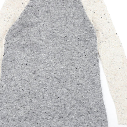 Womens UK Size 8 Marks and Spencer Grey Pullover Jumper