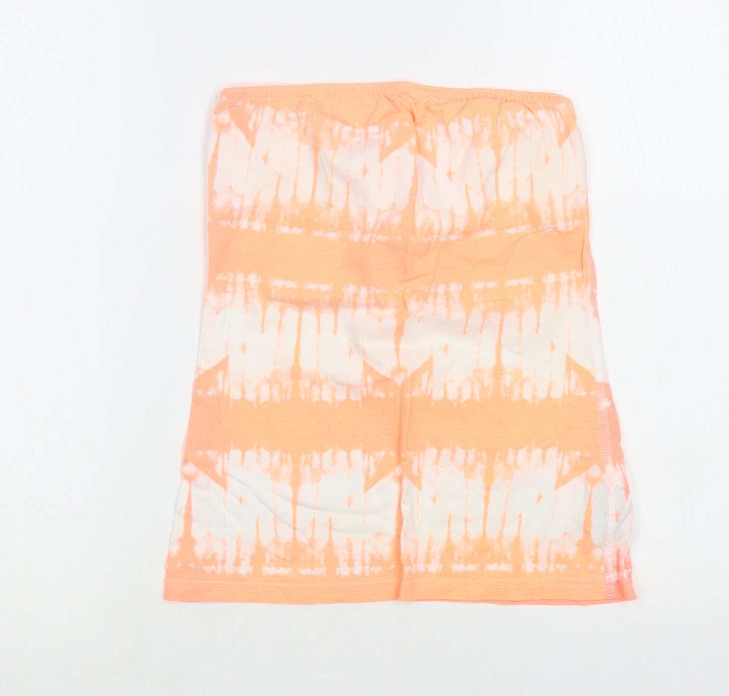 Womens UK Size 6 New Look Orange Basic Tank