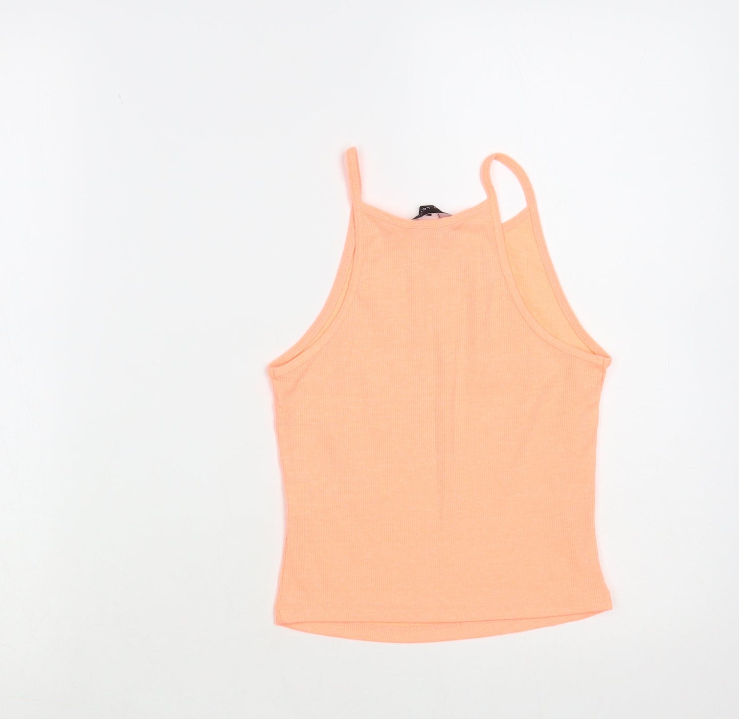 Womens UK Size 8 New Look Orange Camisole Tank
