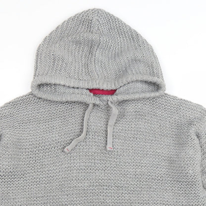 Womens UK Size S New Look Grey Pullover Jumper