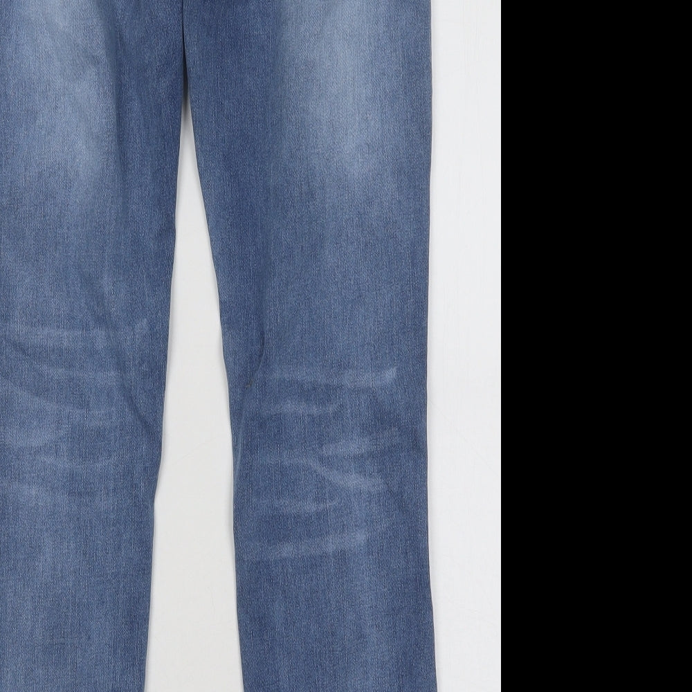 Womens UK Size M Sheilay Regular Fit Skinny Blue Jeans