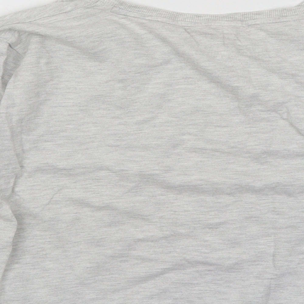 Primark Womens Grey Cotton Pullover Sweatshirt Size 12 Pullover - Duvet Day Disney