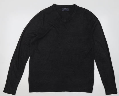 Womens UK Size M Atlantic Bay Grey Pullover Jumper