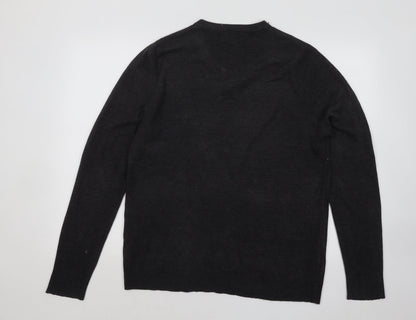Womens UK Size M Atlantic Bay Grey Pullover Jumper