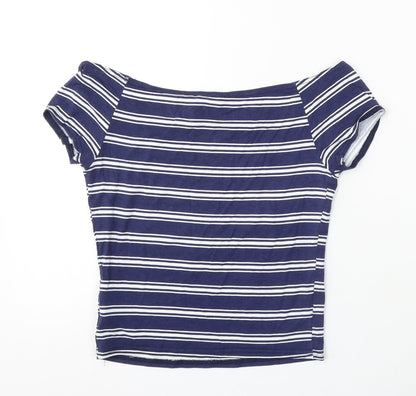 Girls UK Size 12-13 Years 915 Generation Blue Basic Blouse