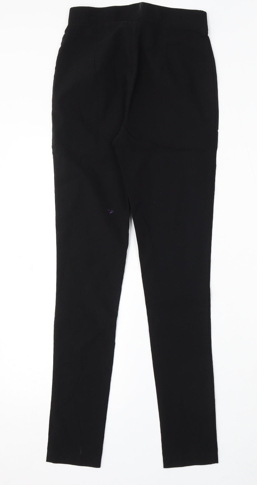 Peacocks Womens Black Cotton Jegging Jeans Size 10 L28 in Regular