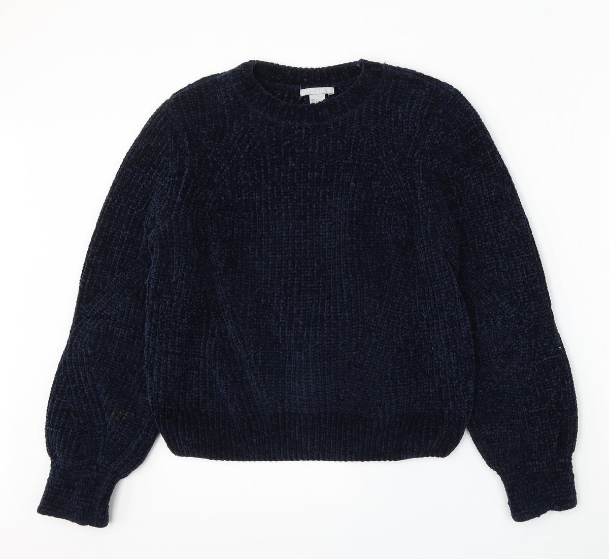 Womens UK Size S H&M Blue Pullover Jumper