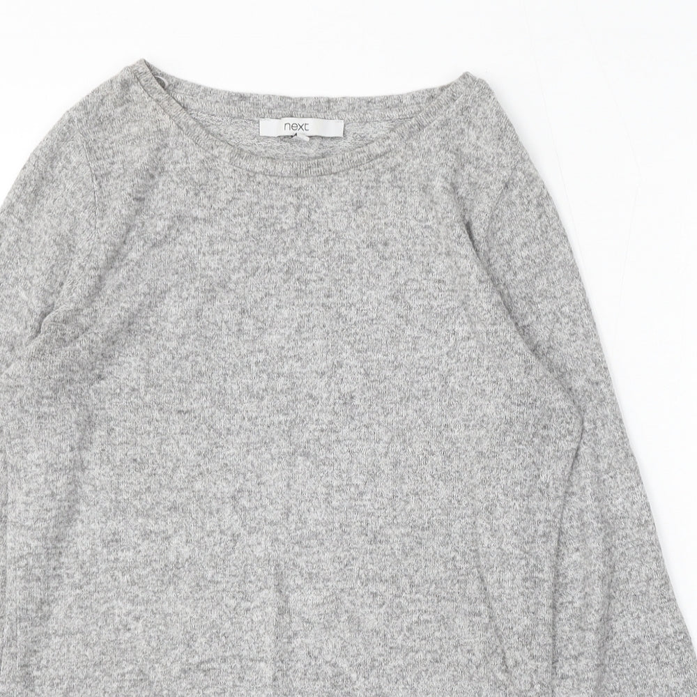 Womens UK Size 6 NEXT Grey Pullover Jumper