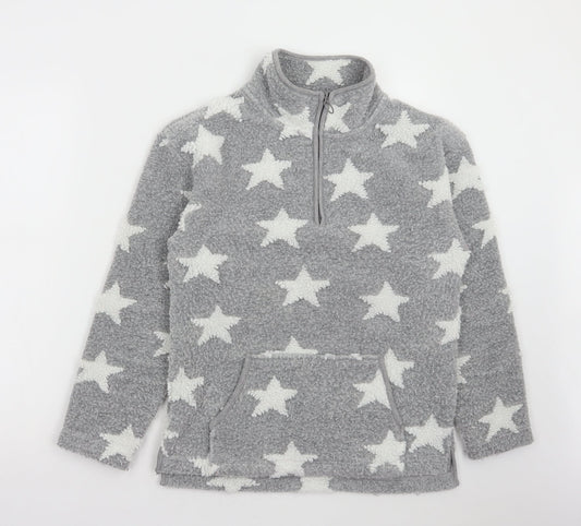 Womens UK Size XS NEXT Grey Pullover Sweatshirt