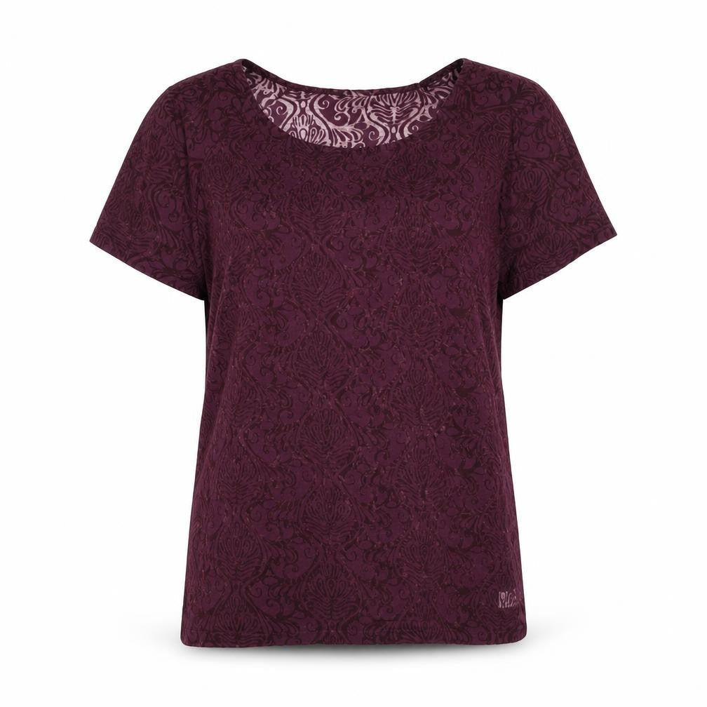 Womens UK Size 14 Dunnes Stores Purple Basic T-Shirt