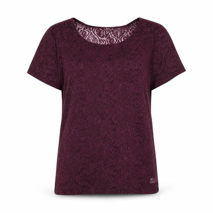 Womens UK Size 14 Dunnes Stores Purple Basic T-Shirt