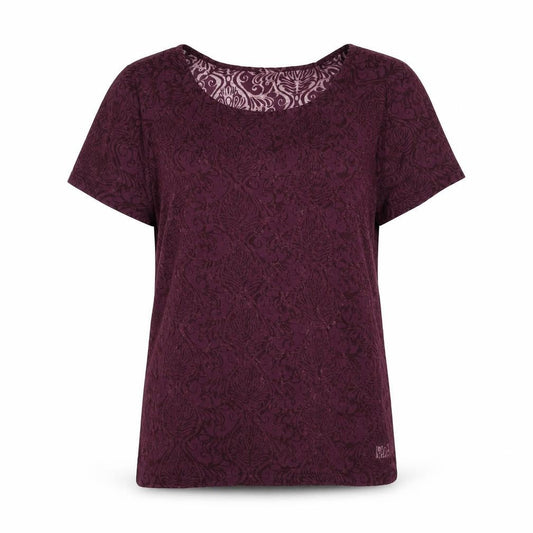 Womens UK Size 14 Dunnes Stores Purple Basic T-Shirt