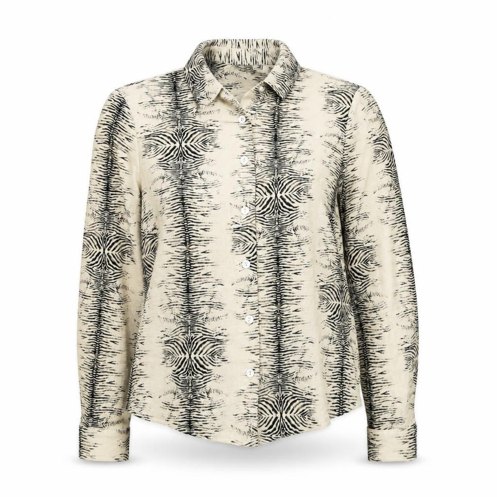 Womens UK Size 8 Debenhams Beige Basic Button-Up
