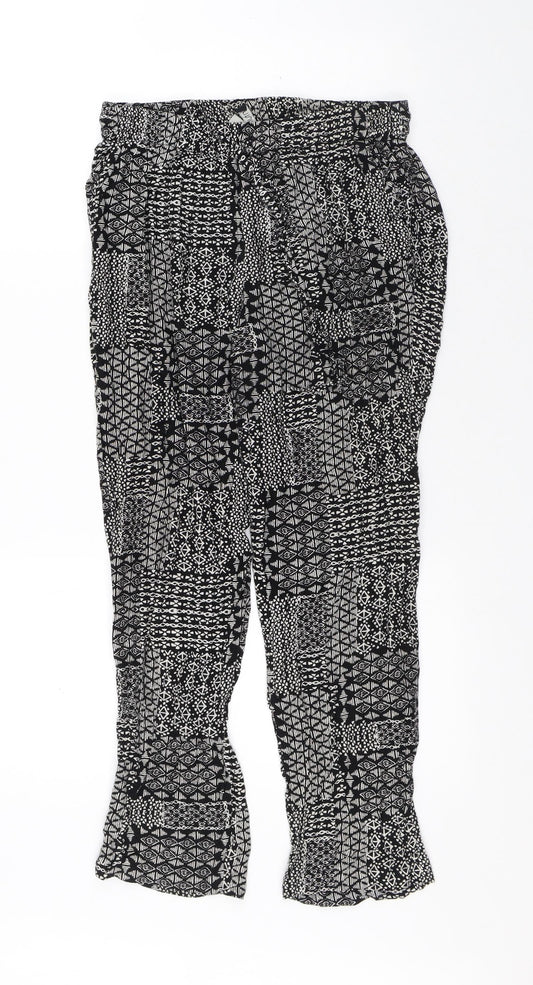 Womens UK Size 12 Intuition Regular Fit Sweatpants Black Trousers