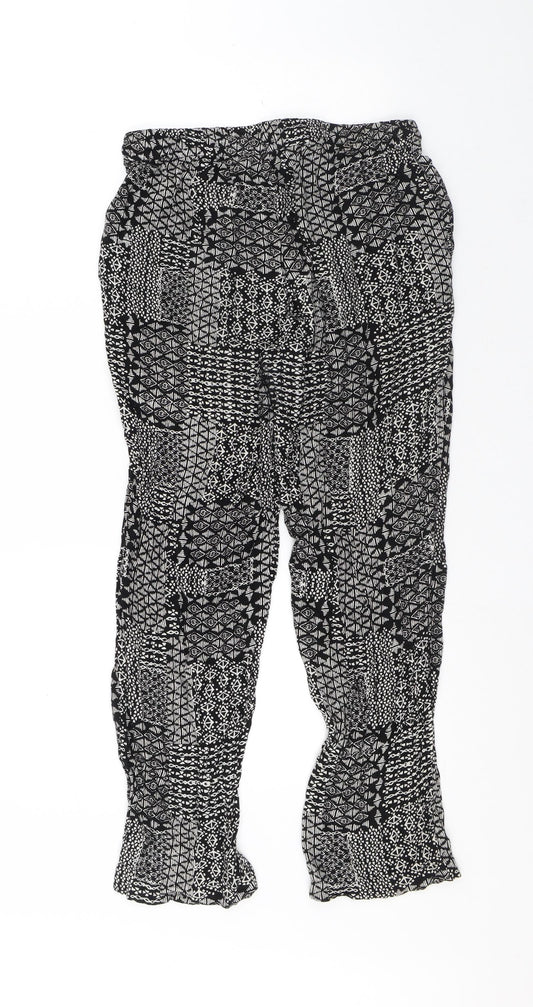 Womens UK Size 12 Intuition Regular Fit Sweatpants Black Trousers