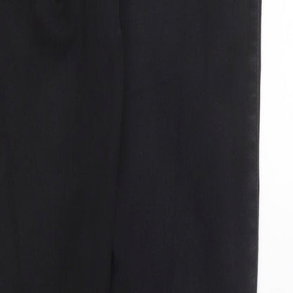 Only Womens Black Cotton Skinny Jeans Size 34 in L30 in Regular Button