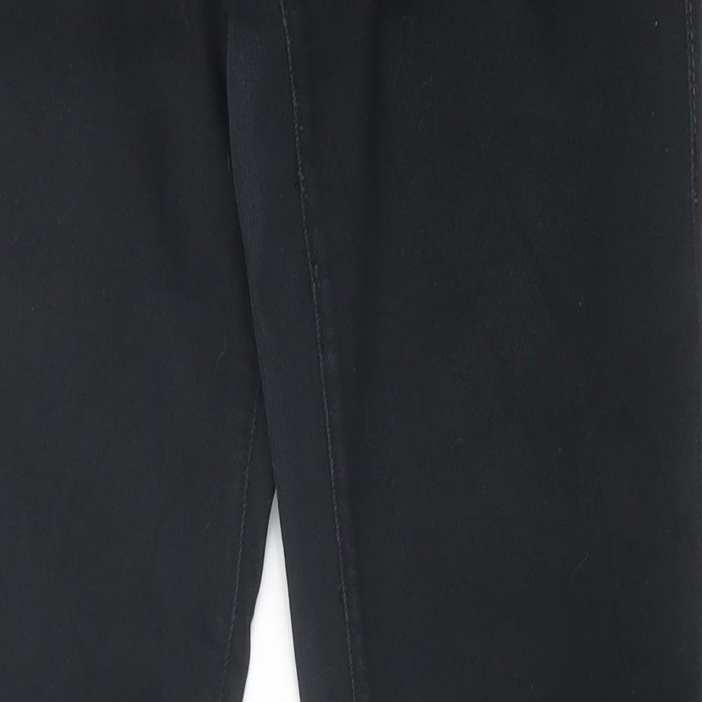 Womens UK Size 28 in Mavi Regular Fit Skinny Black Jeans
