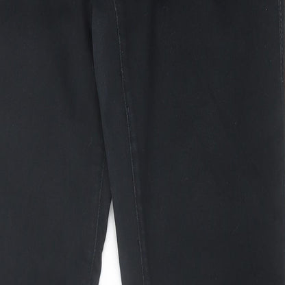 Womens UK Size 28 in Mavi Regular Fit Skinny Black Jeans