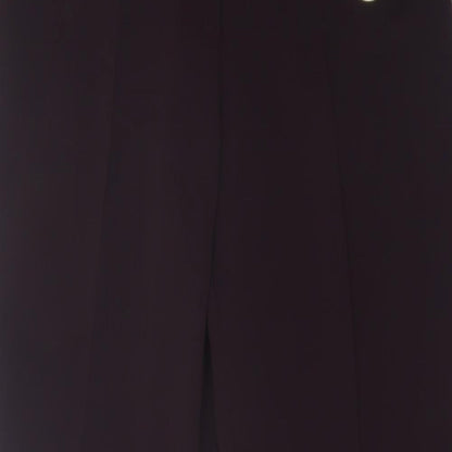 Womens UK Size 16 Busy Regular Fit  Purple Trousers