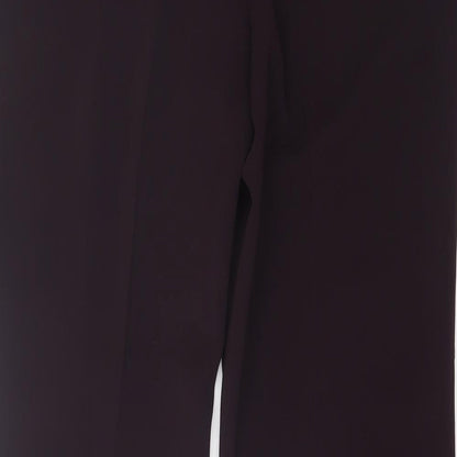 Womens UK Size 16 Busy Regular Fit  Purple Trousers
