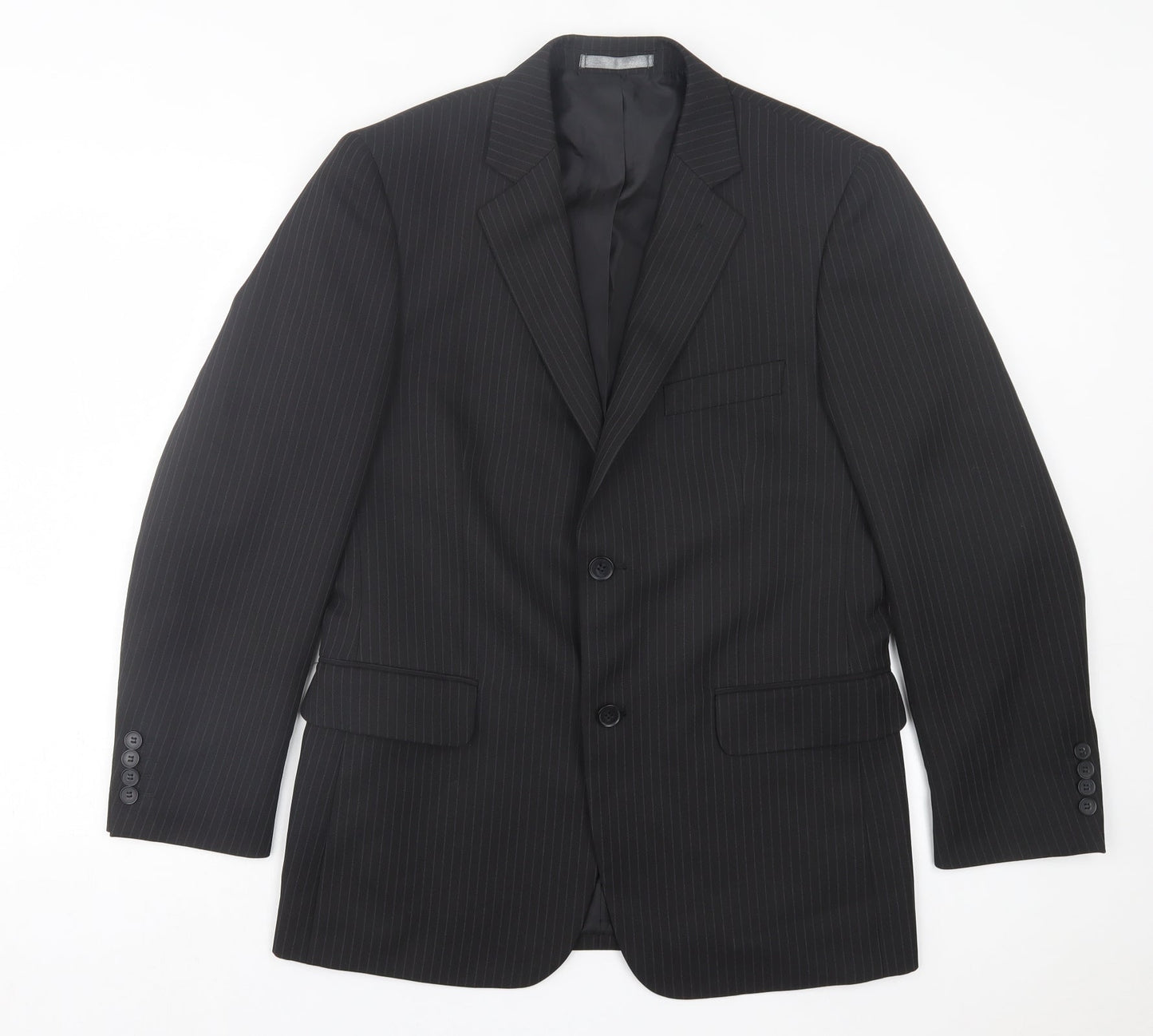Mens UK Size 38 Taylor & Wright Regular Black Suit Jacket