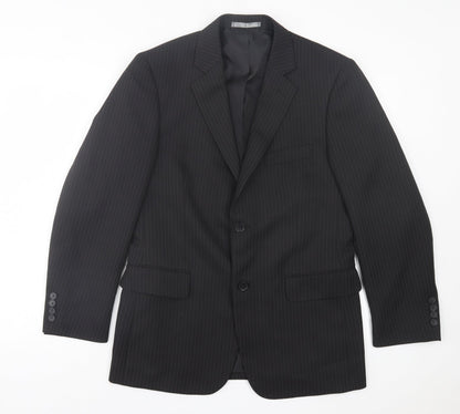 Mens UK Size 38 Taylor & Wright Regular Black Suit Jacket