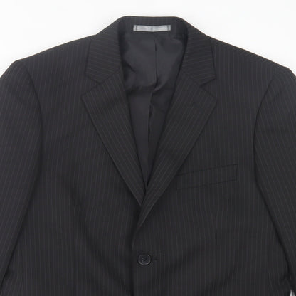 Mens UK Size 38 Taylor & Wright Regular Black Suit Jacket