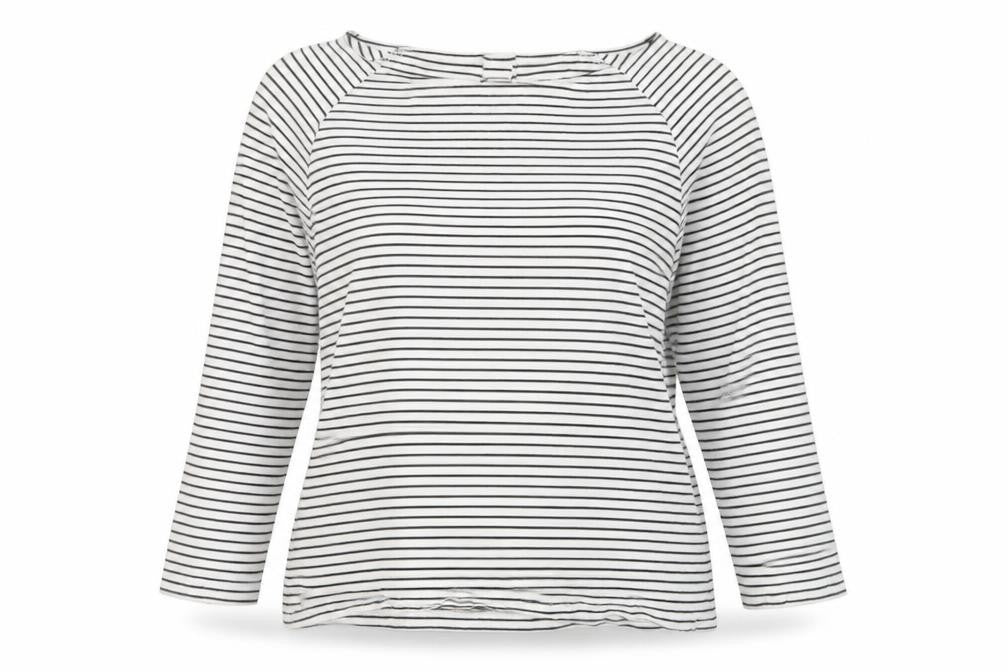 Womens UK Size M Savida White Basic T-Shirt