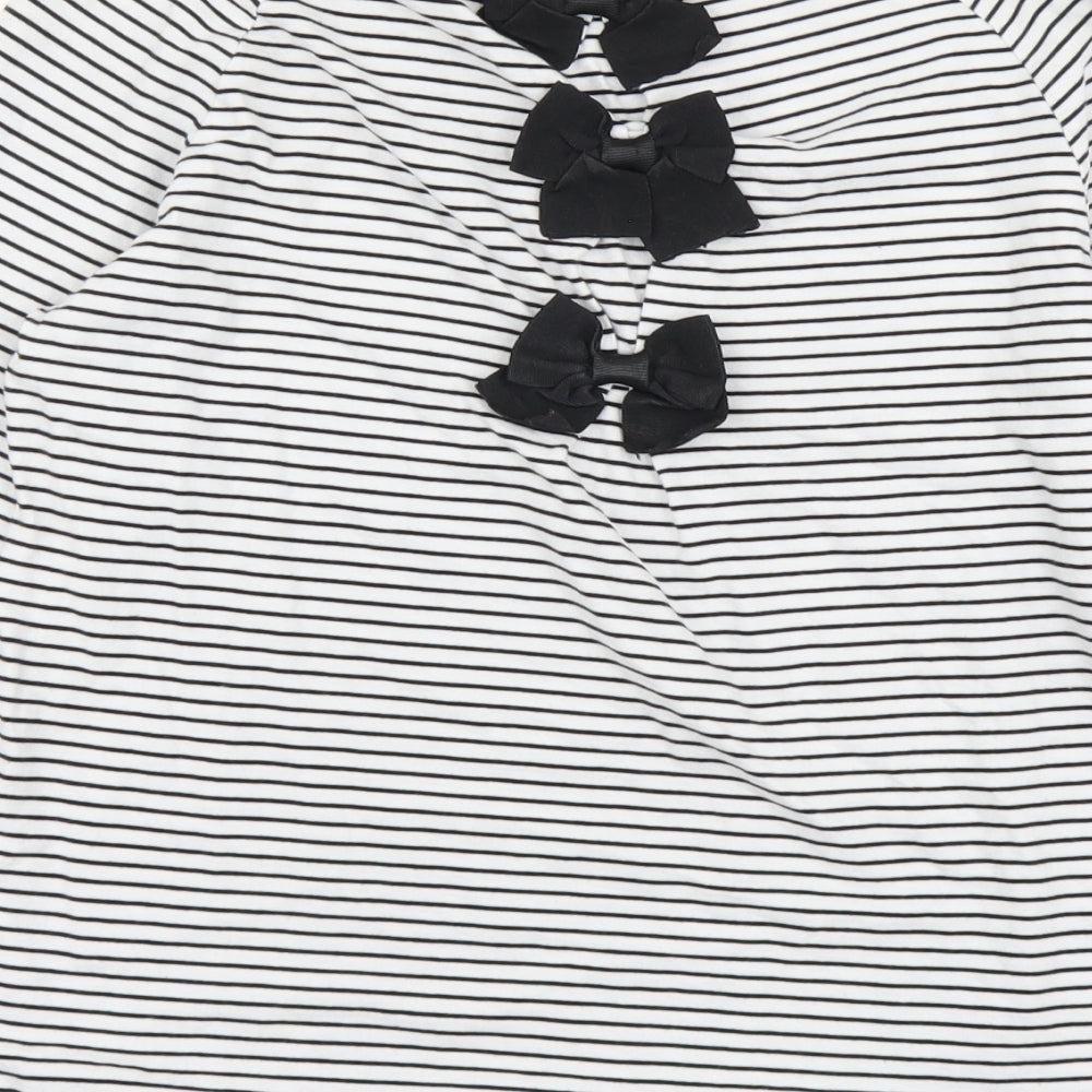 Womens UK Size M Savida White Basic T-Shirt