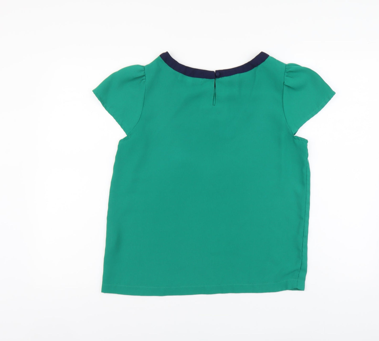 Womens UK Size 10 Dickins & Jones Green Basic Blouse