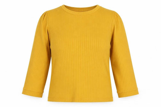 Womens UK Size M Dunnes Stores Yellow Basic Blouse