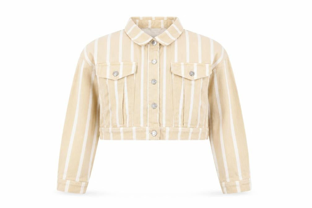 Womens UK Size 14 Missguided Beige Jacket