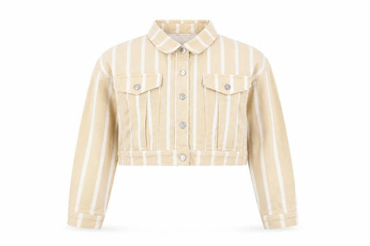 Womens UK Size 14 Missguided Beige Jacket