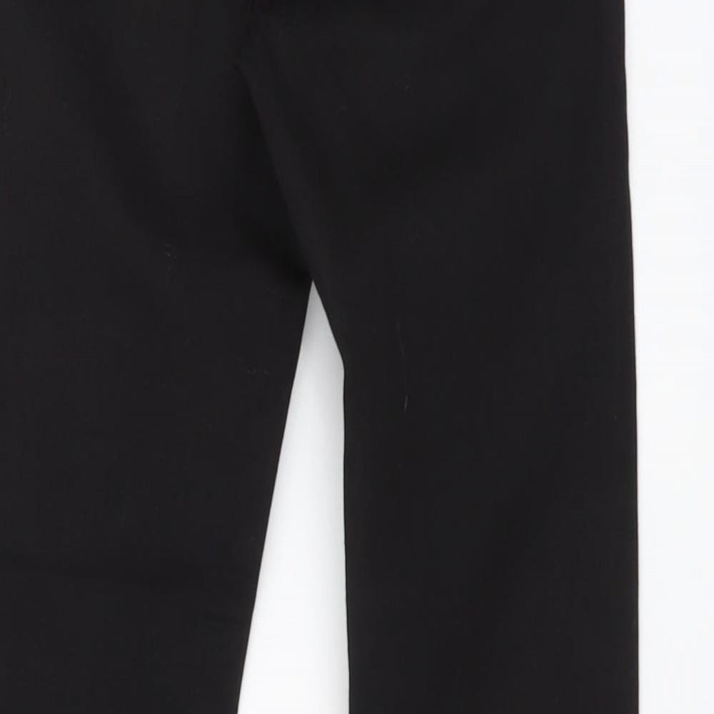 New Look Womens Black Cotton Skinny Jeans Size 4 L25 in Regular Button