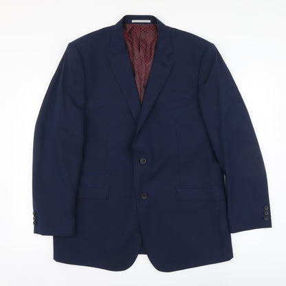 Mens UK Size L Skopes Regular Blue Suit Jacket