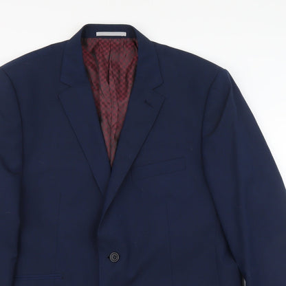 Mens UK Size L Skopes Regular Blue Suit Jacket
