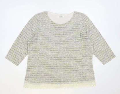 Womens UK Size 18 Marks and Spencer Grey Pullover Jumper