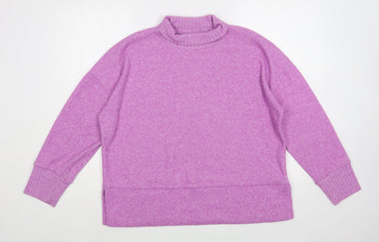 Womens UK Size M Dunnes Stores Purple Pullover Jumper