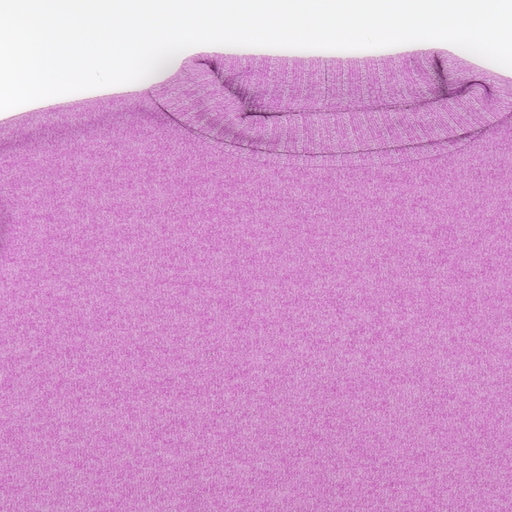 Womens UK Size M Dunnes Stores Purple Pullover Jumper