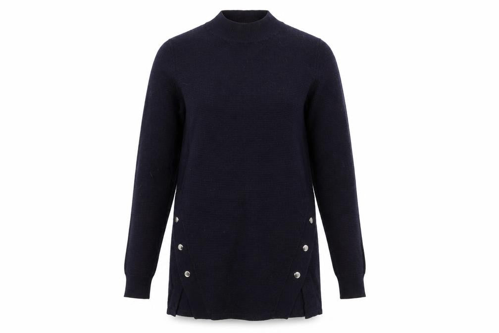 Womens UK Size 6 F&F Blue Pullover Jumper
