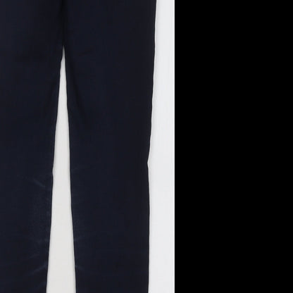 Womens UK Size 10 Blue 73 Regular Fit Skinny Blue Jeans