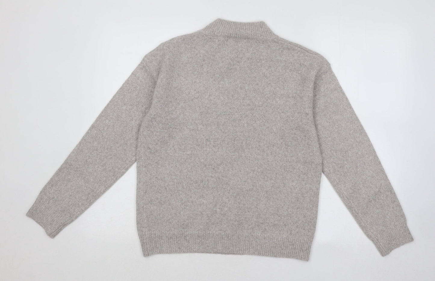 Womens UK Size 10 Studio Grey Pullover Jumper