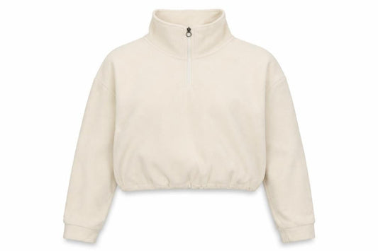 Womens UK Size L Brave Soul Beige Pullover Sweatshirt